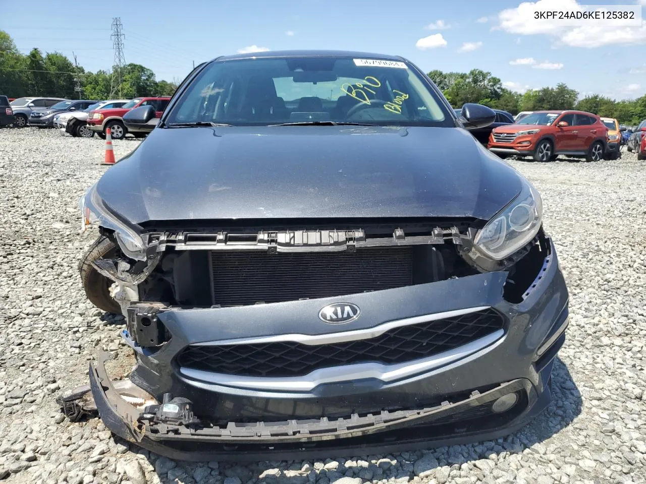 2019 Kia Forte Fe VIN: 3KPF24AD6KE125382 Lot: 56799684