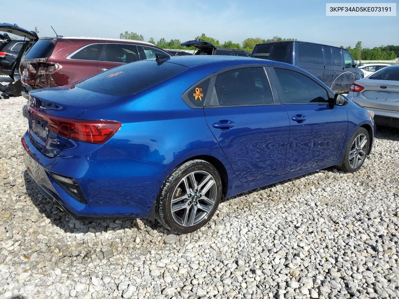 2019 Kia Forte Gt Line VIN: 3KPF34AD5KE073191 Lot: 56924744