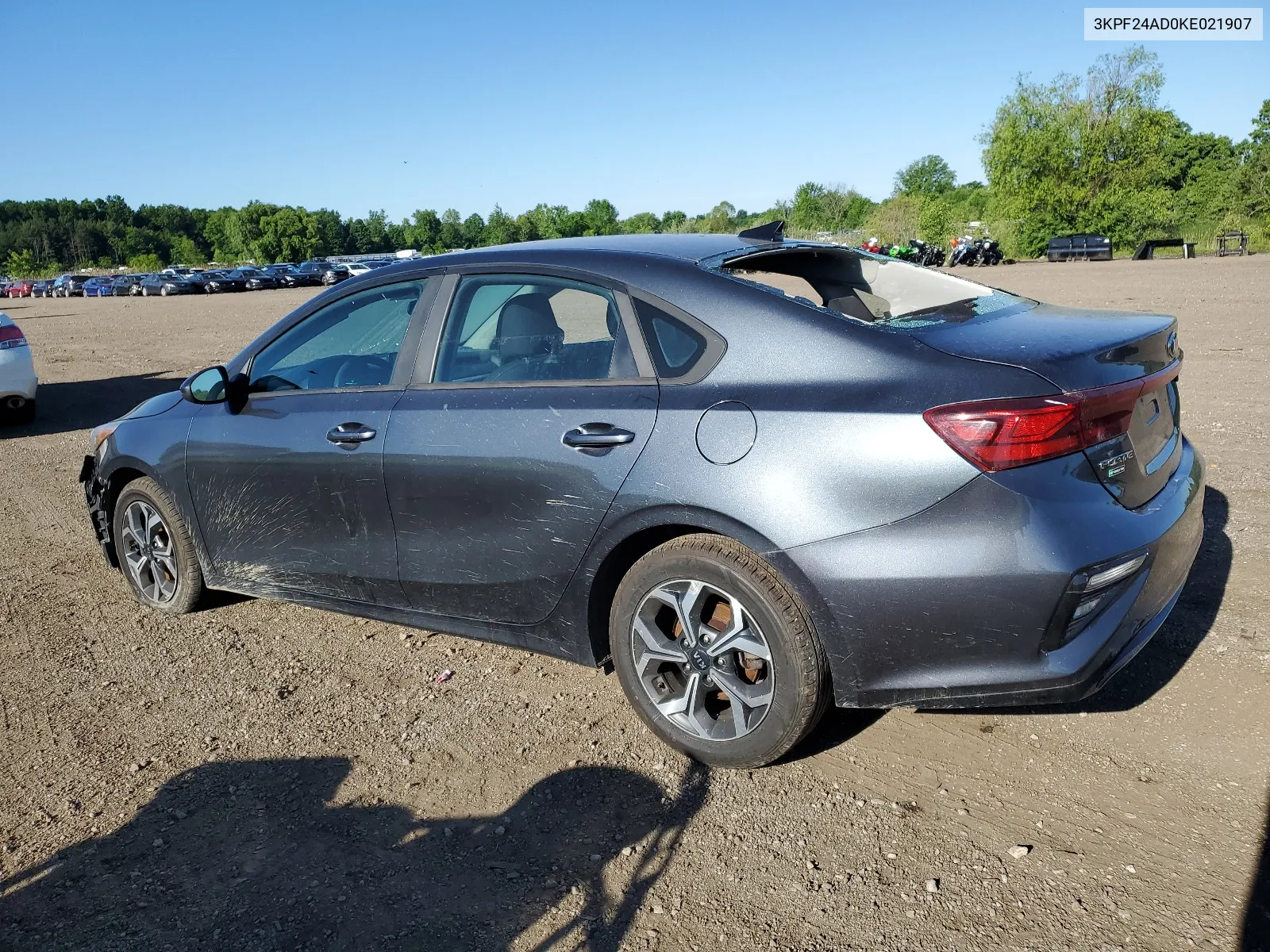 2019 Kia Forte Fe VIN: 3KPF24AD0KE021907 Lot: 57275084