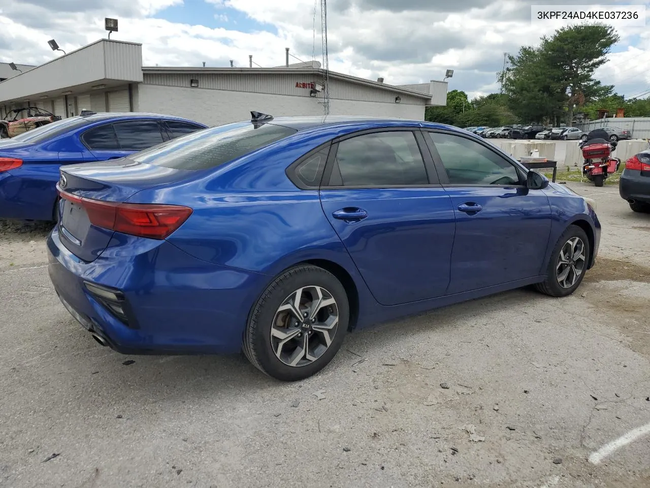 2019 Kia Forte Fe VIN: 3KPF24AD4KE037236 Lot: 58258334