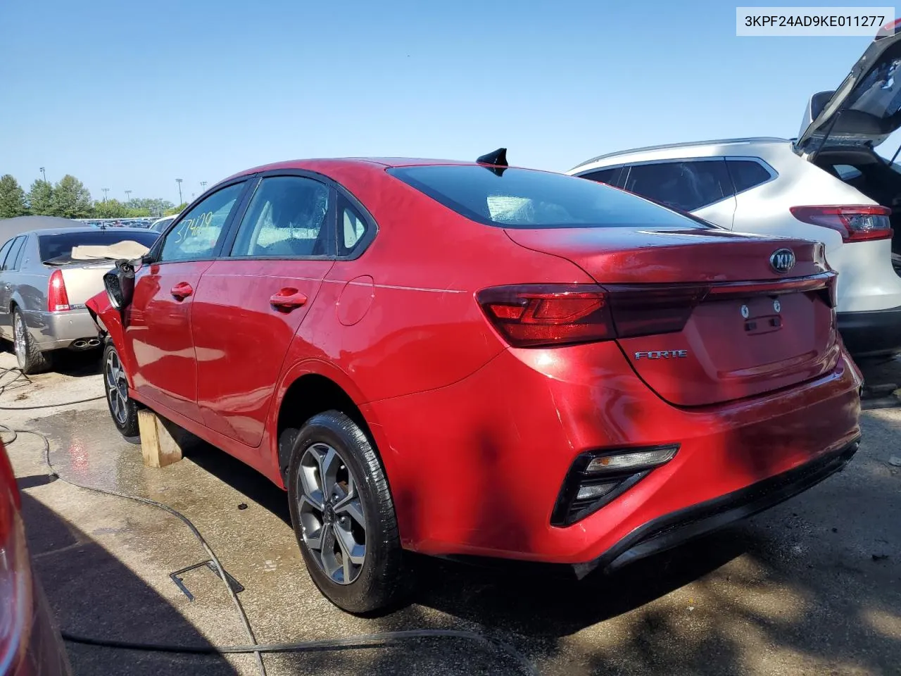 2019 Kia Forte Fe VIN: 3KPF24AD9KE011277 Lot: 58974694