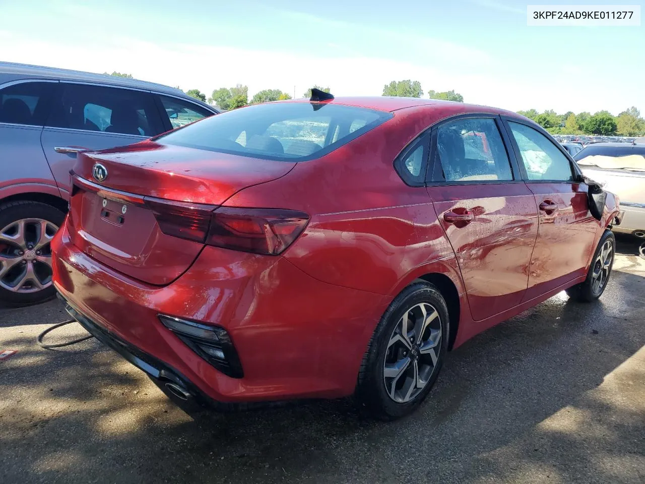 2019 Kia Forte Fe VIN: 3KPF24AD9KE011277 Lot: 58974694