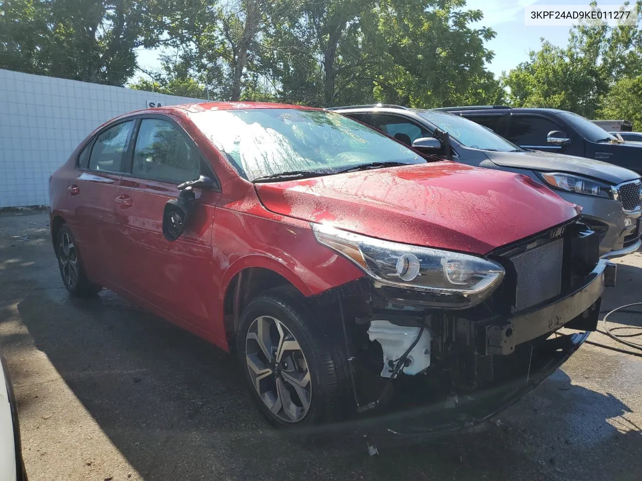 2019 Kia Forte Fe VIN: 3KPF24AD9KE011277 Lot: 58974694