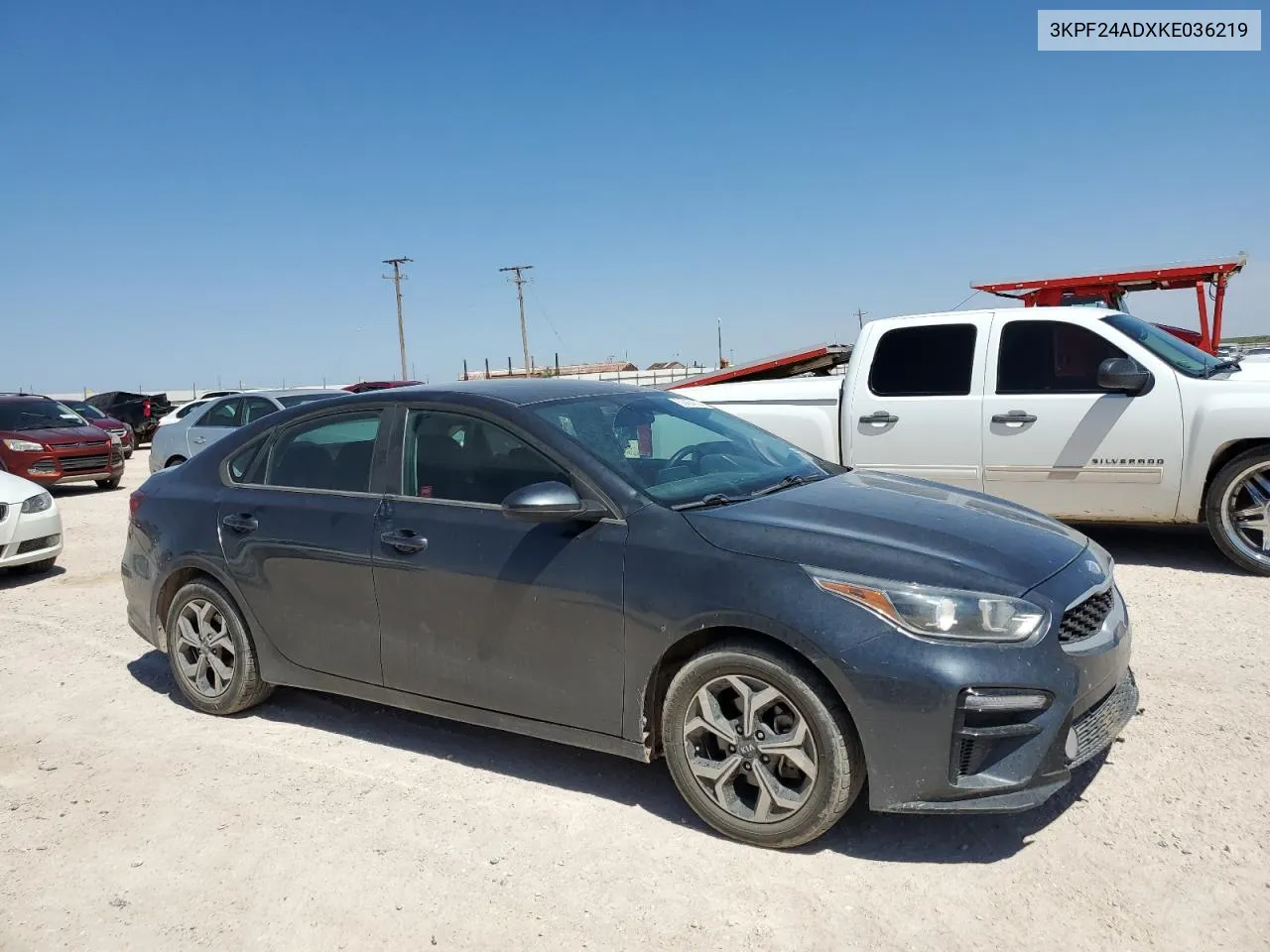 2019 Kia Forte Fe VIN: 3KPF24ADXKE036219 Lot: 59424614