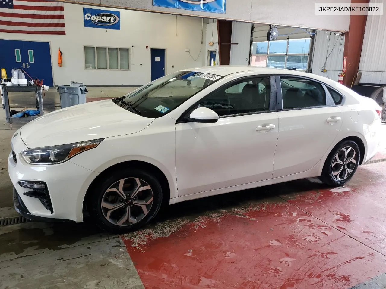 2019 Kia Forte Fe VIN: 3KPF24AD8KE103822 Lot: 60030544