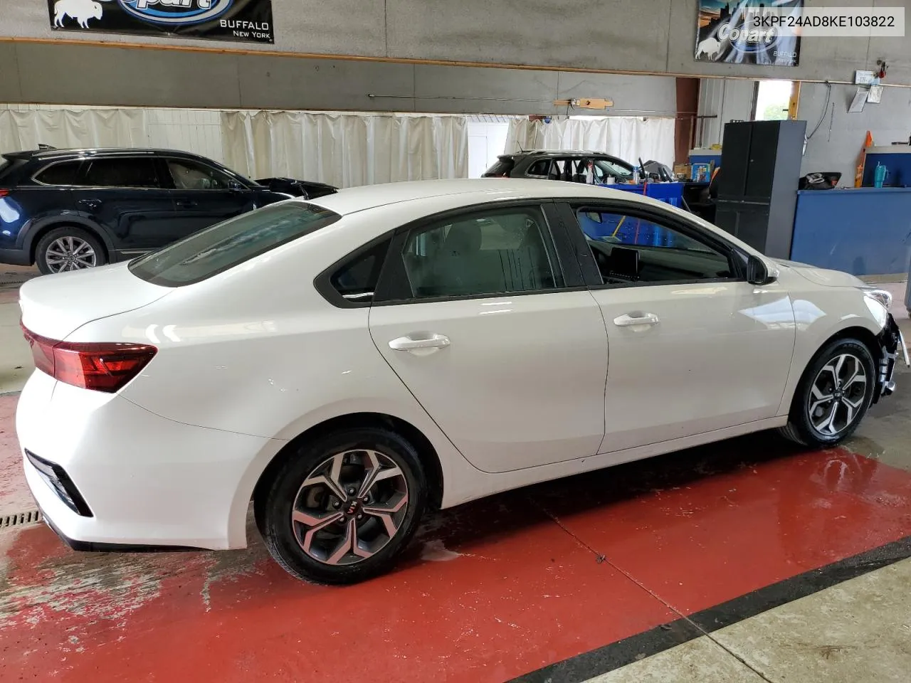 2019 Kia Forte Fe VIN: 3KPF24AD8KE103822 Lot: 60030544