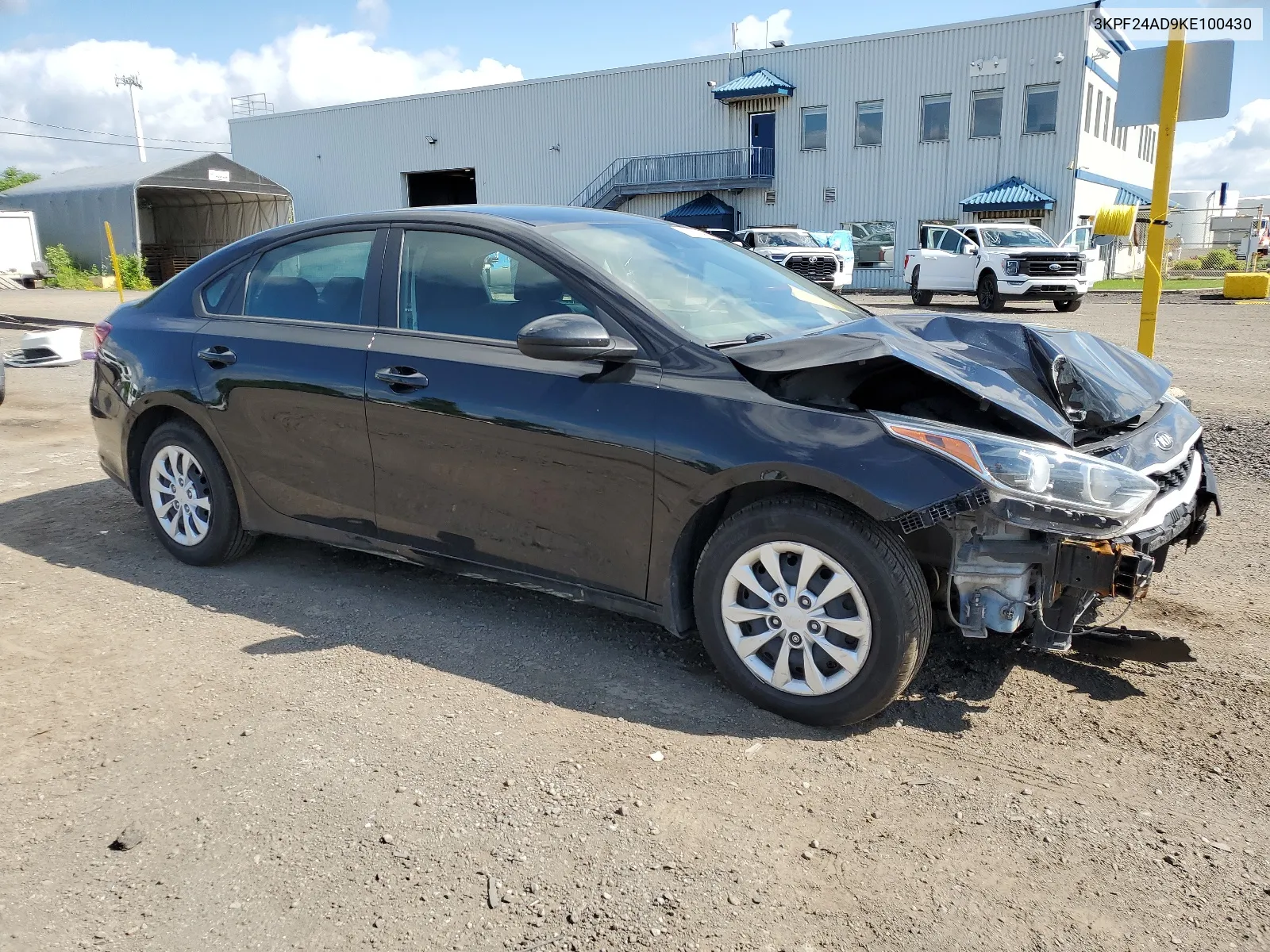 2019 Kia Forte Fe VIN: 3KPF24AD9KE100430 Lot: 60058944