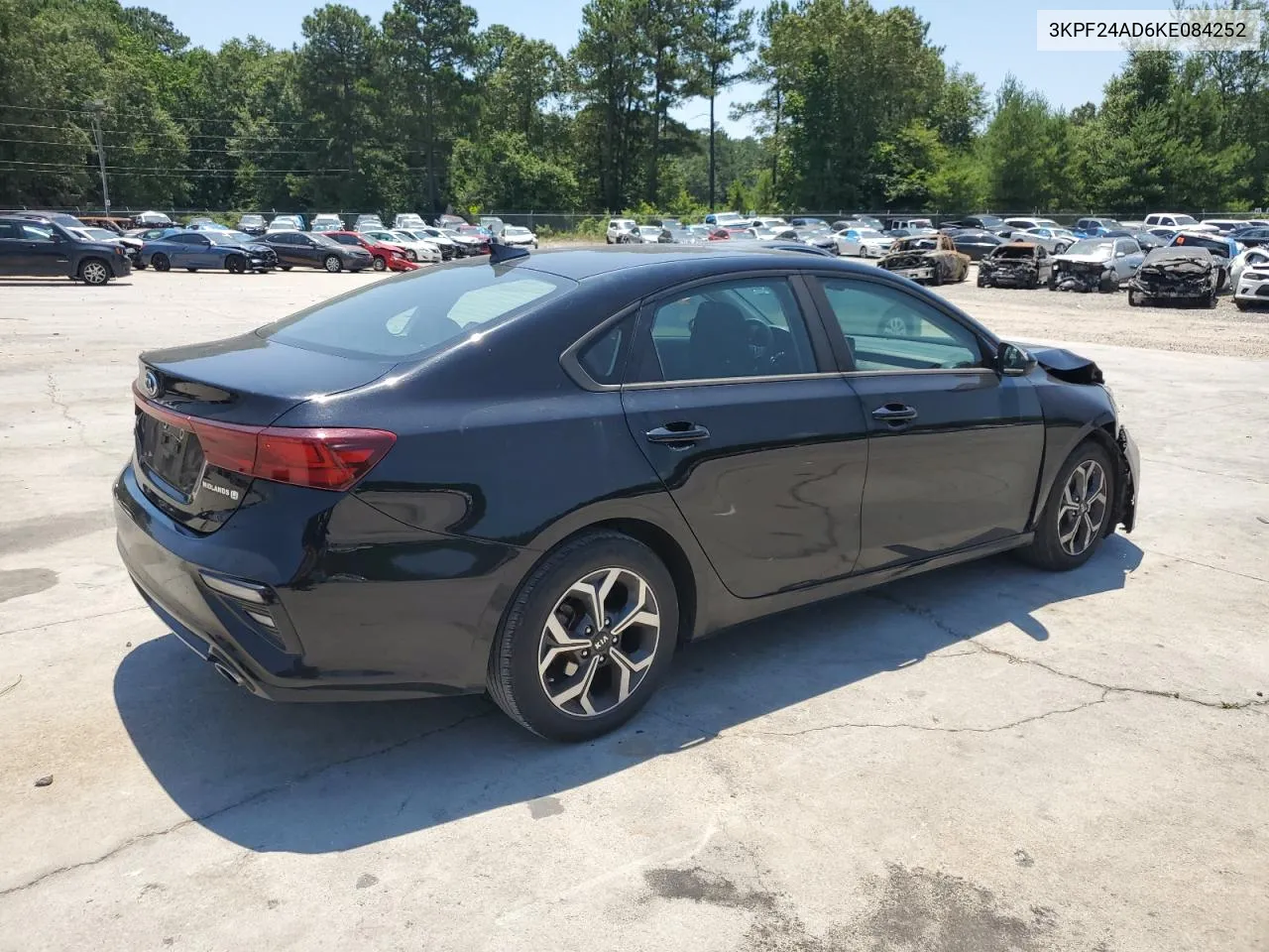 2019 Kia Forte Fe VIN: 3KPF24AD6KE084252 Lot: 60749994