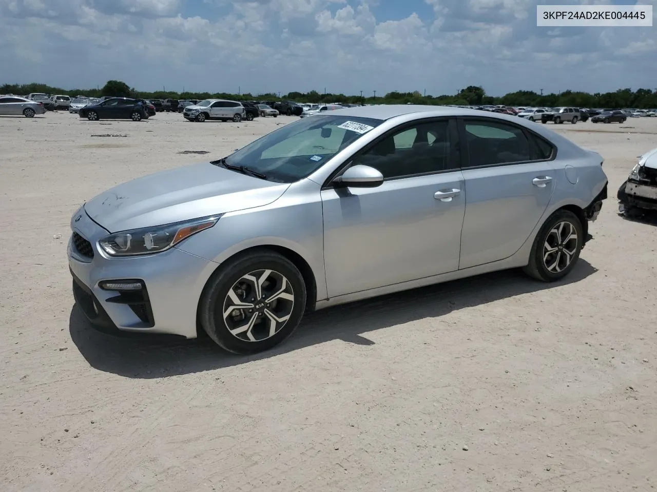 2019 Kia Forte Fe VIN: 3KPF24AD2KE004445 Lot: 62277394