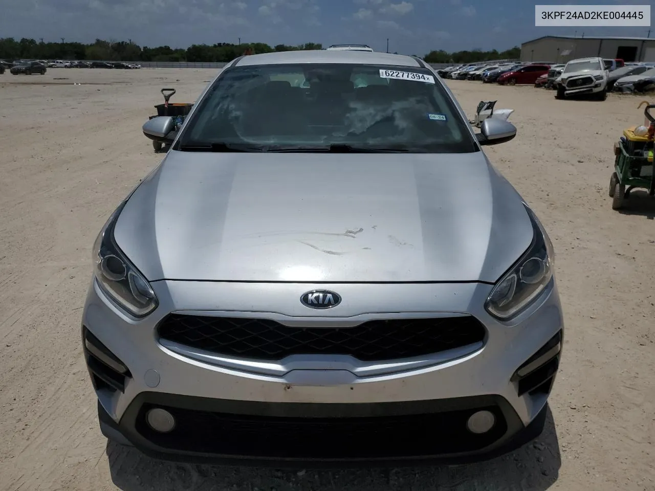 2019 Kia Forte Fe VIN: 3KPF24AD2KE004445 Lot: 62277394