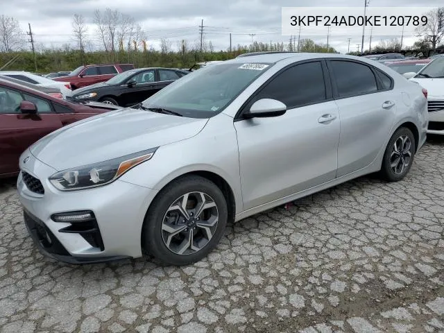 3KPF24AD0KE120789 2019 Kia Forte Fe