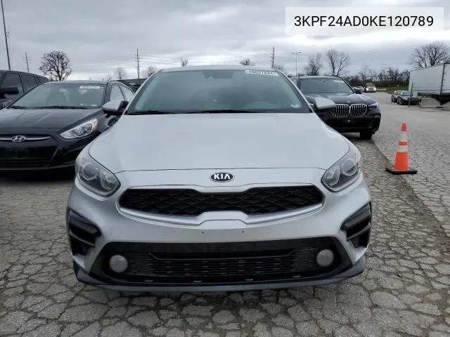 2019 Kia Forte Fe VIN: 3KPF24AD0KE120789 Lot: 62399934