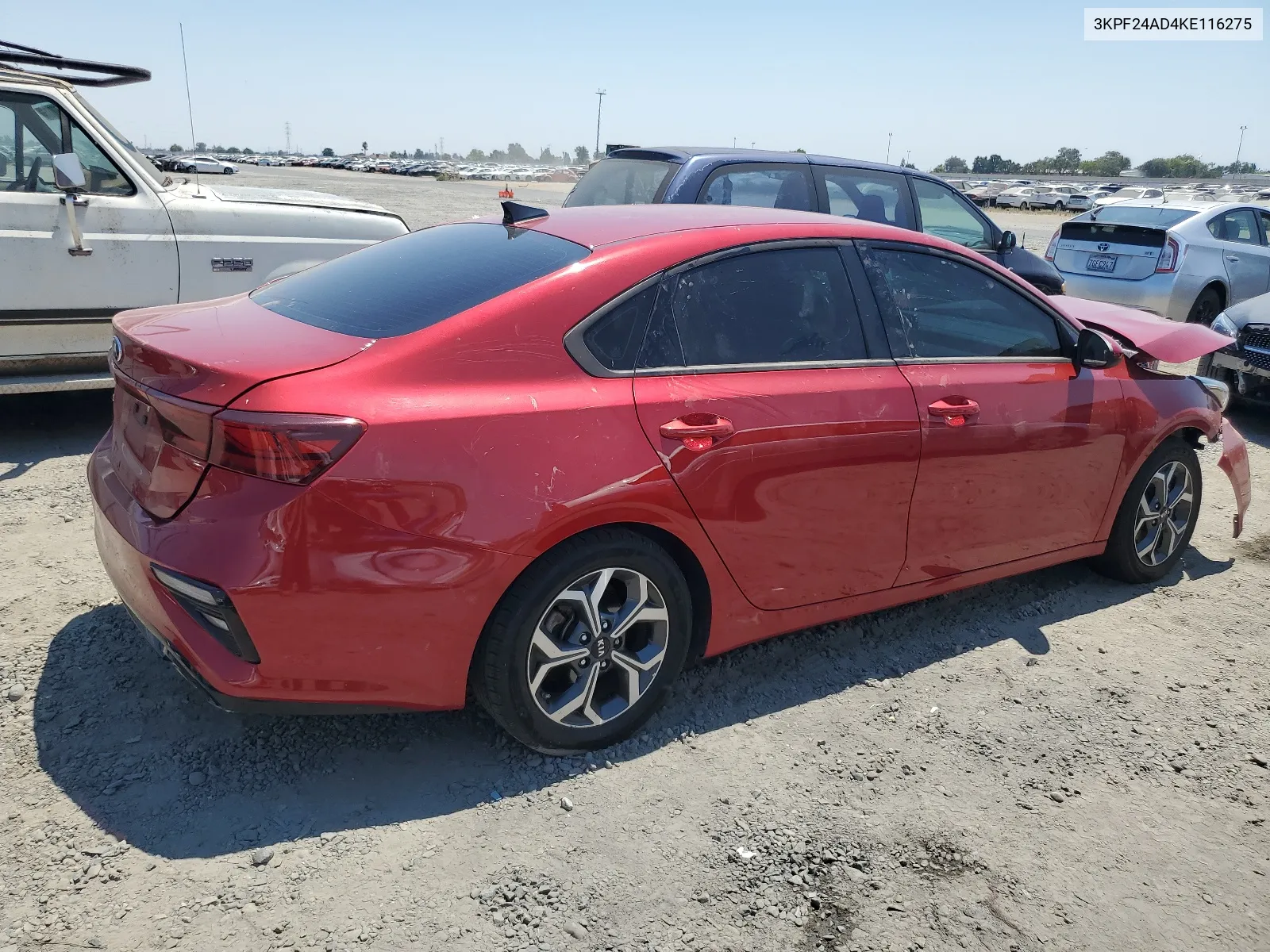 2019 Kia Forte Fe VIN: 3KPF24AD4KE116275 Lot: 62945264