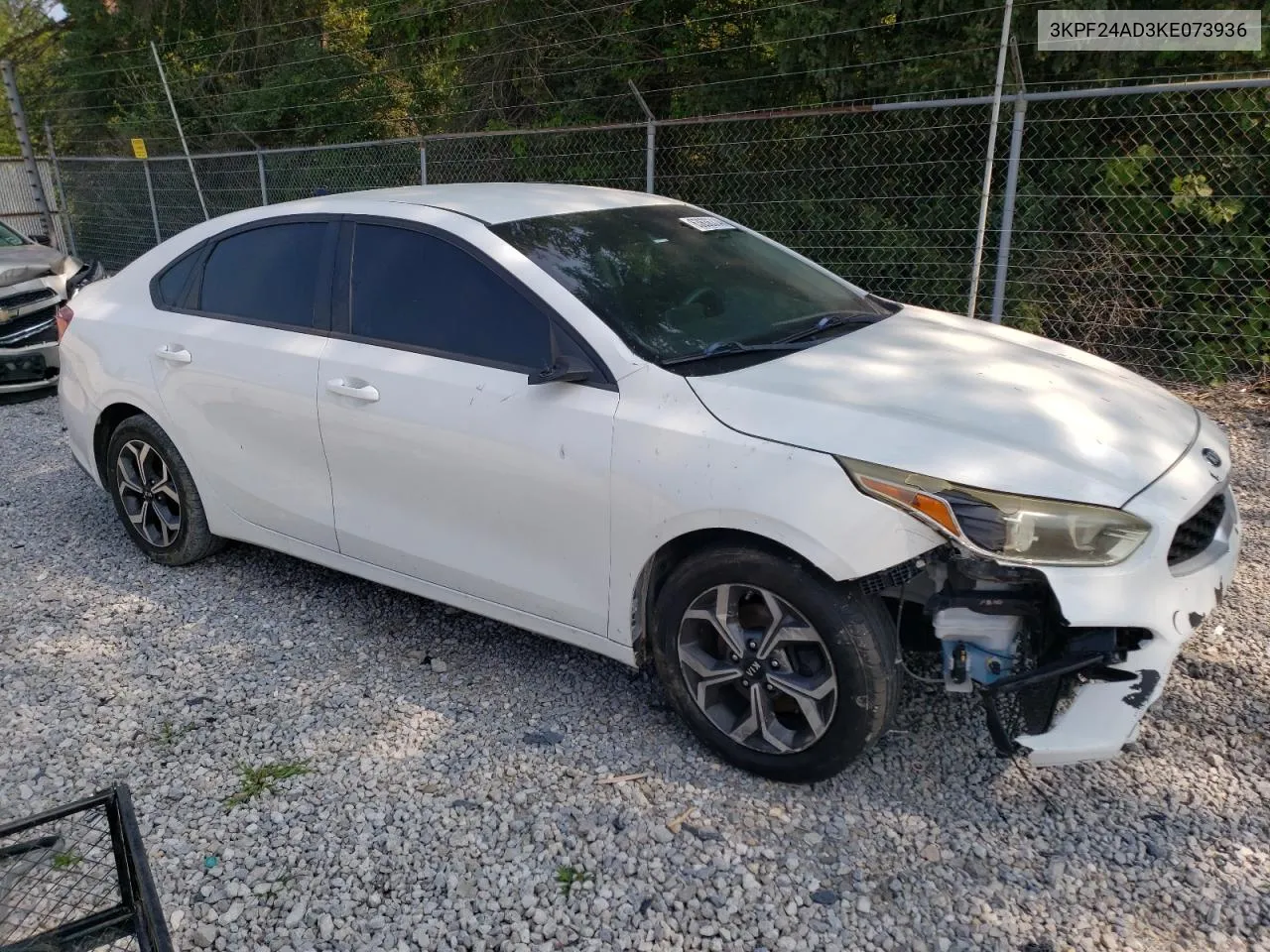 2019 Kia Forte Fe VIN: 3KPF24AD3KE073936 Lot: 63636314