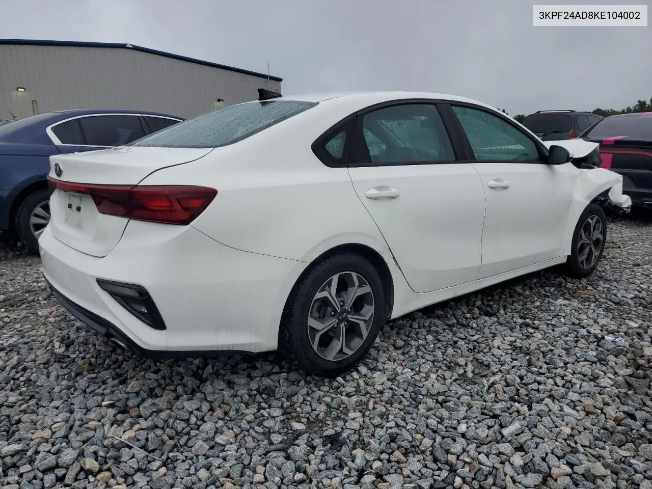 2019 Kia Forte Fe VIN: 3KPF24AD8KE104002 Lot: 63831414