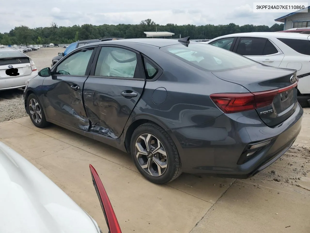 2019 Kia Forte Fe VIN: 3KPF24AD7KE110860 Lot: 64199384