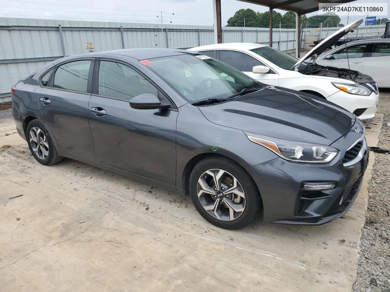 2019 Kia Forte Fe VIN: 3KPF24AD7KE110860 Lot: 64199384