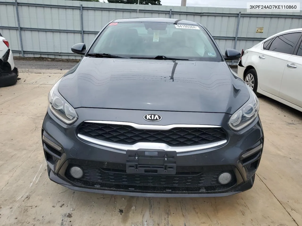 2019 Kia Forte Fe VIN: 3KPF24AD7KE110860 Lot: 64199384