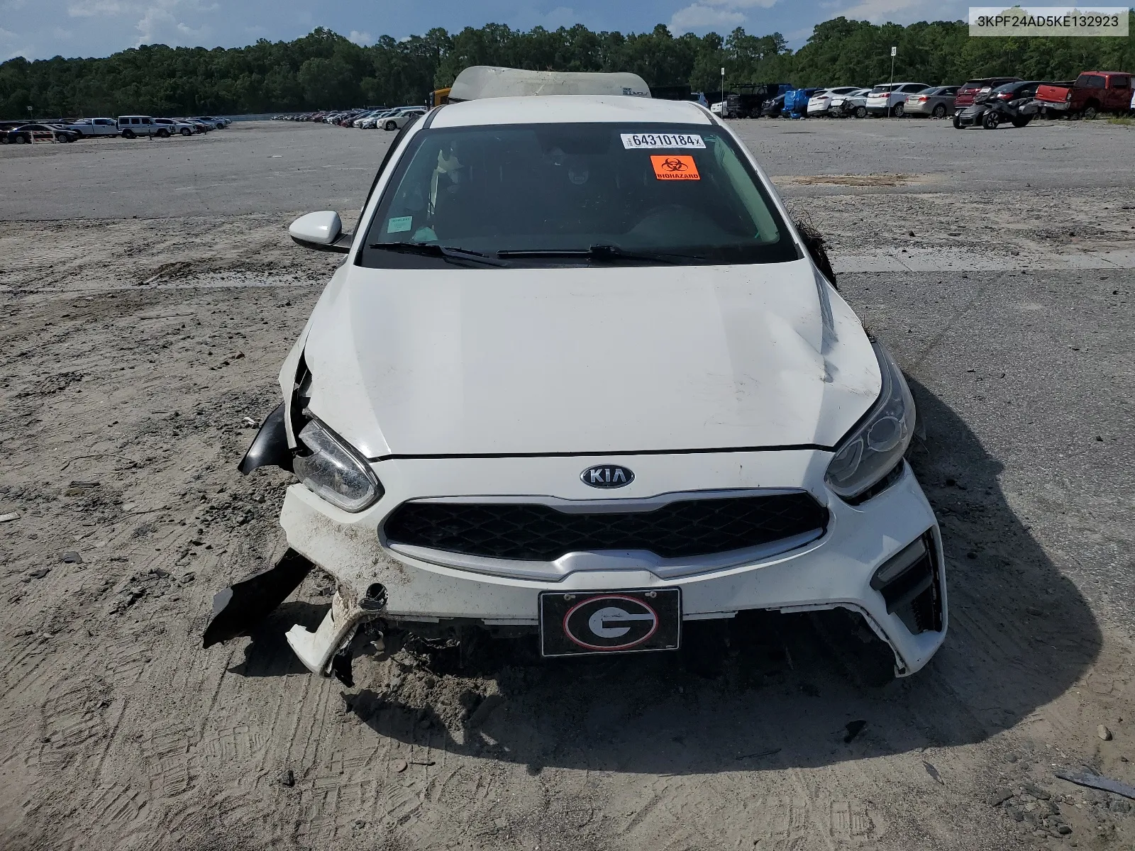 2019 Kia Forte Fe VIN: 3KPF24AD5KE132923 Lot: 64310184