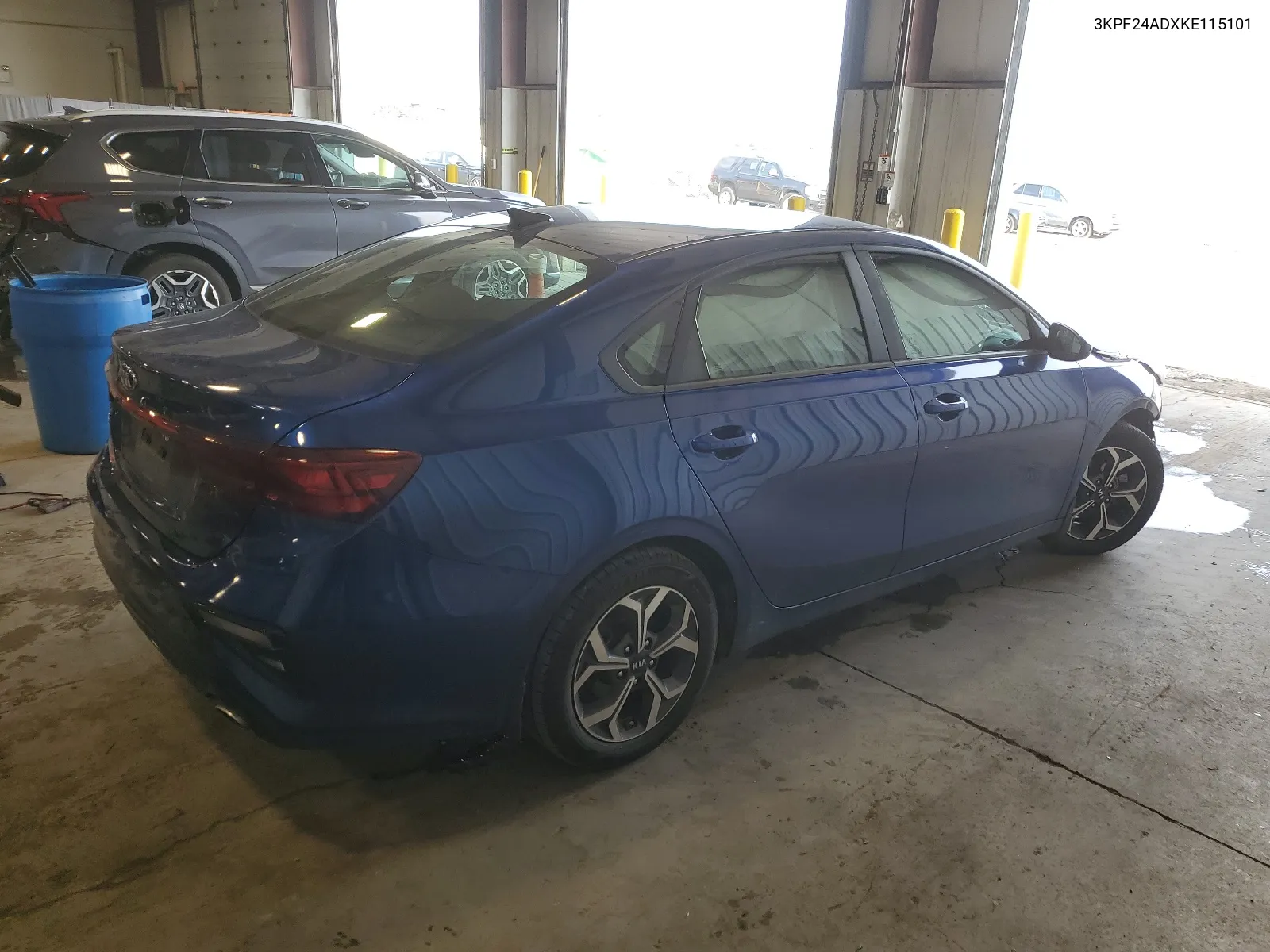 2019 Kia Forte Fe VIN: 3KPF24ADXKE115101 Lot: 64387204