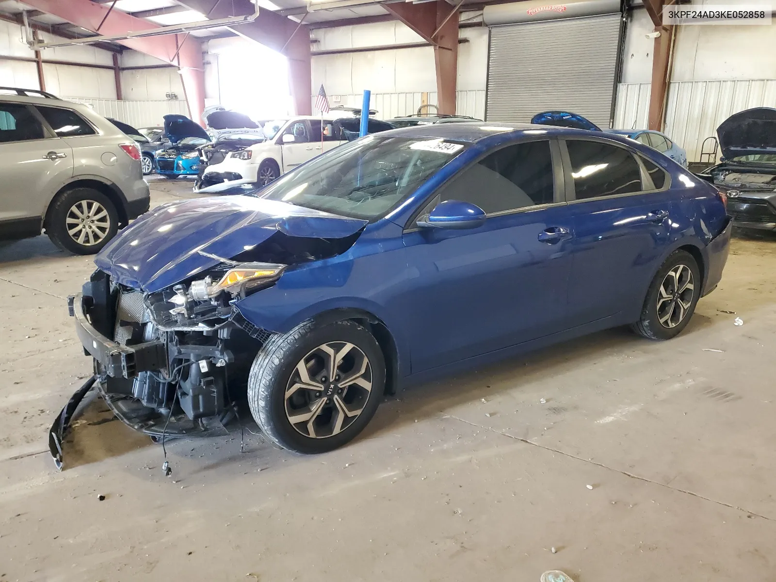 2019 Kia Forte Fe VIN: 3KPF24AD3KE052858 Lot: 64426494