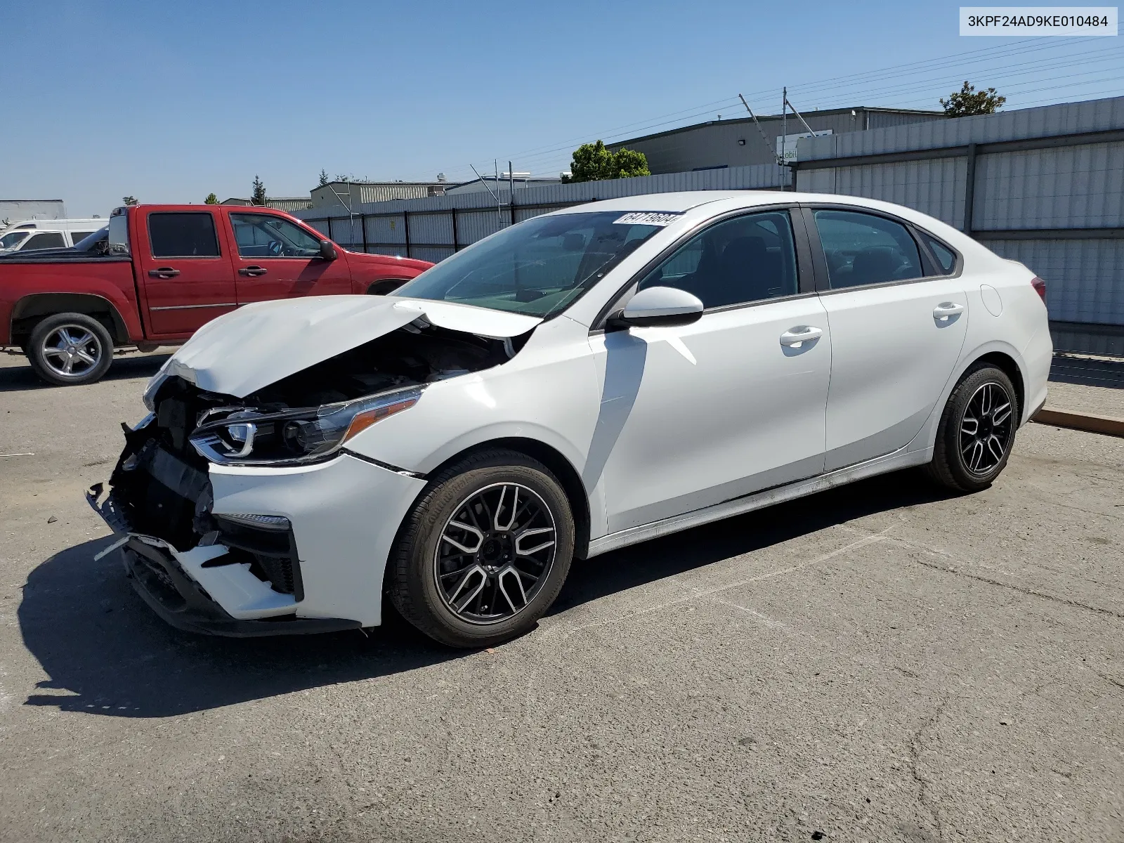 2019 Kia Forte Fe VIN: 3KPF24AD9KE010484 Lot: 64719604