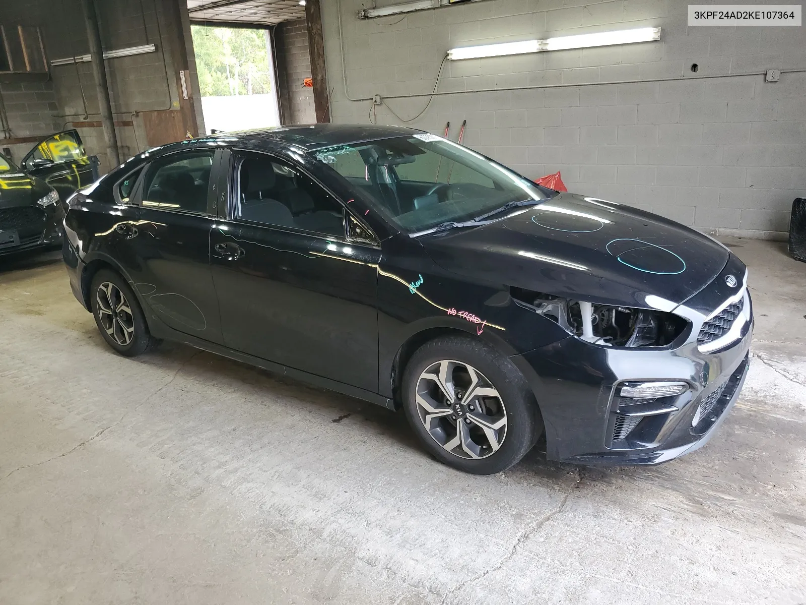 2019 Kia Forte Fe VIN: 3KPF24AD2KE107364 Lot: 65723684