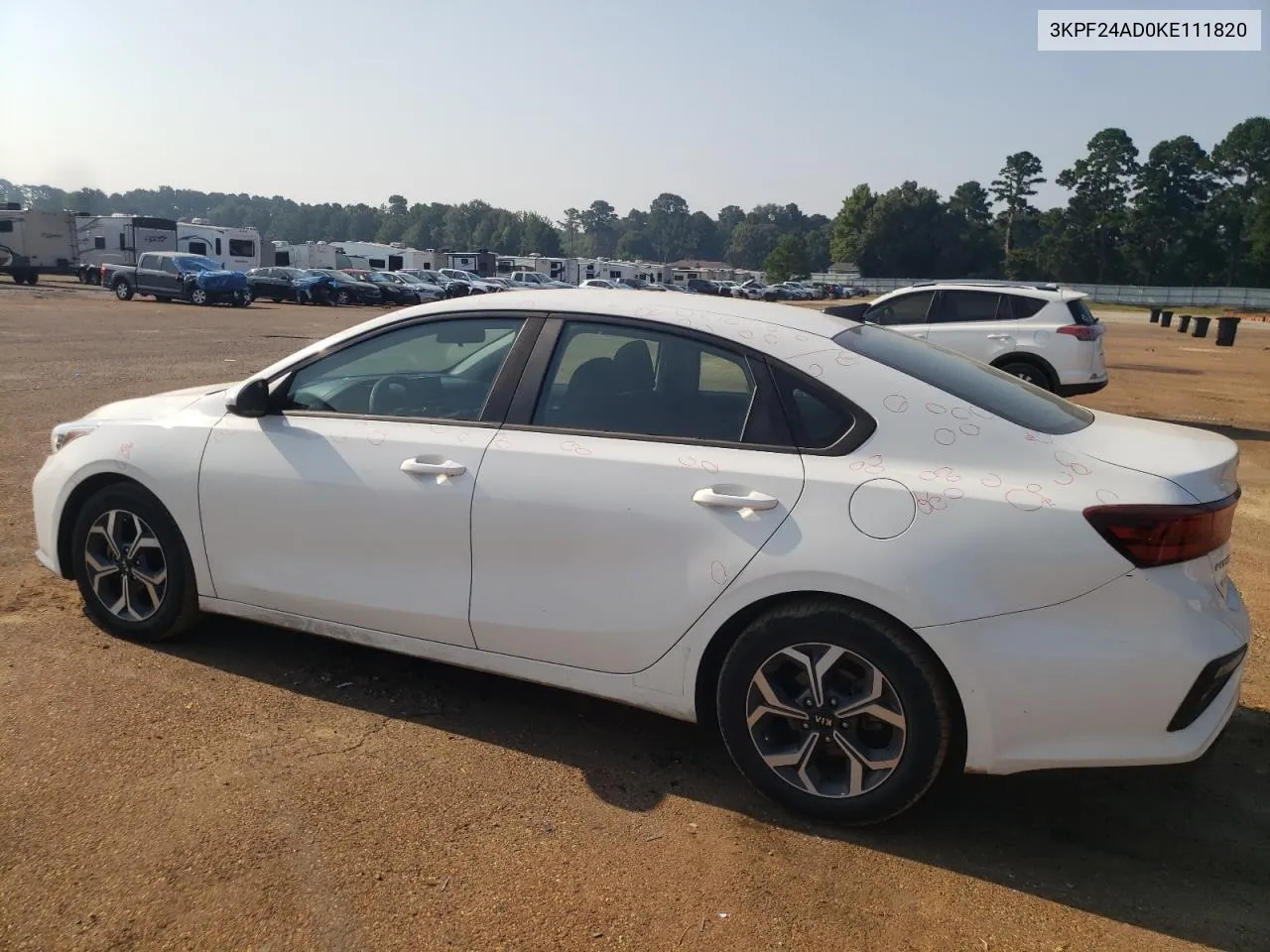 2019 Kia Forte Fe VIN: 3KPF24AD0KE111820 Lot: 66334844