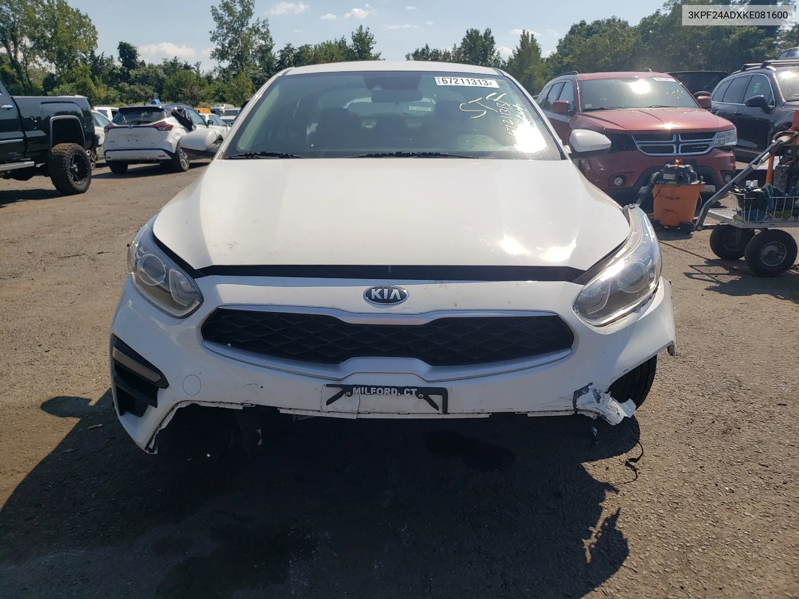 2019 Kia Forte Fe VIN: 3KPF24ADXKE081600 Lot: 66585484