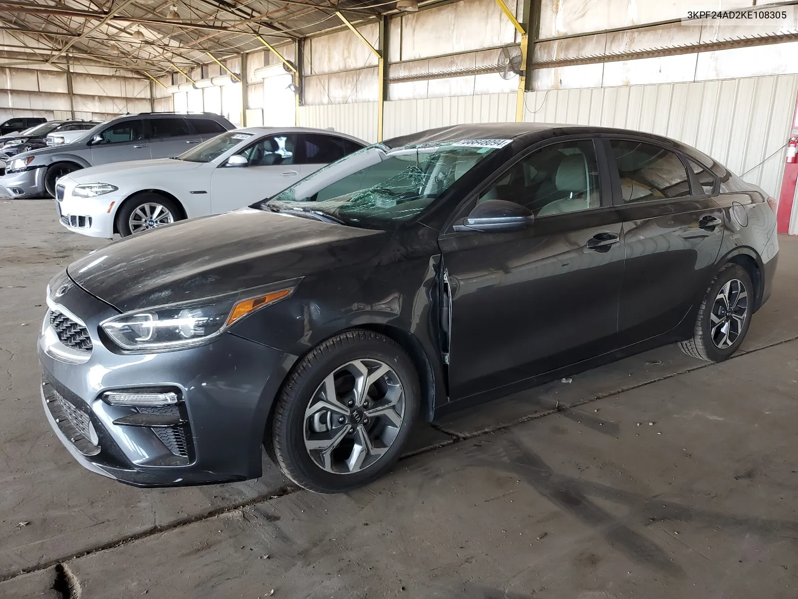 2019 Kia Forte Fe VIN: 3KPF24AD2KE108305 Lot: 66648094