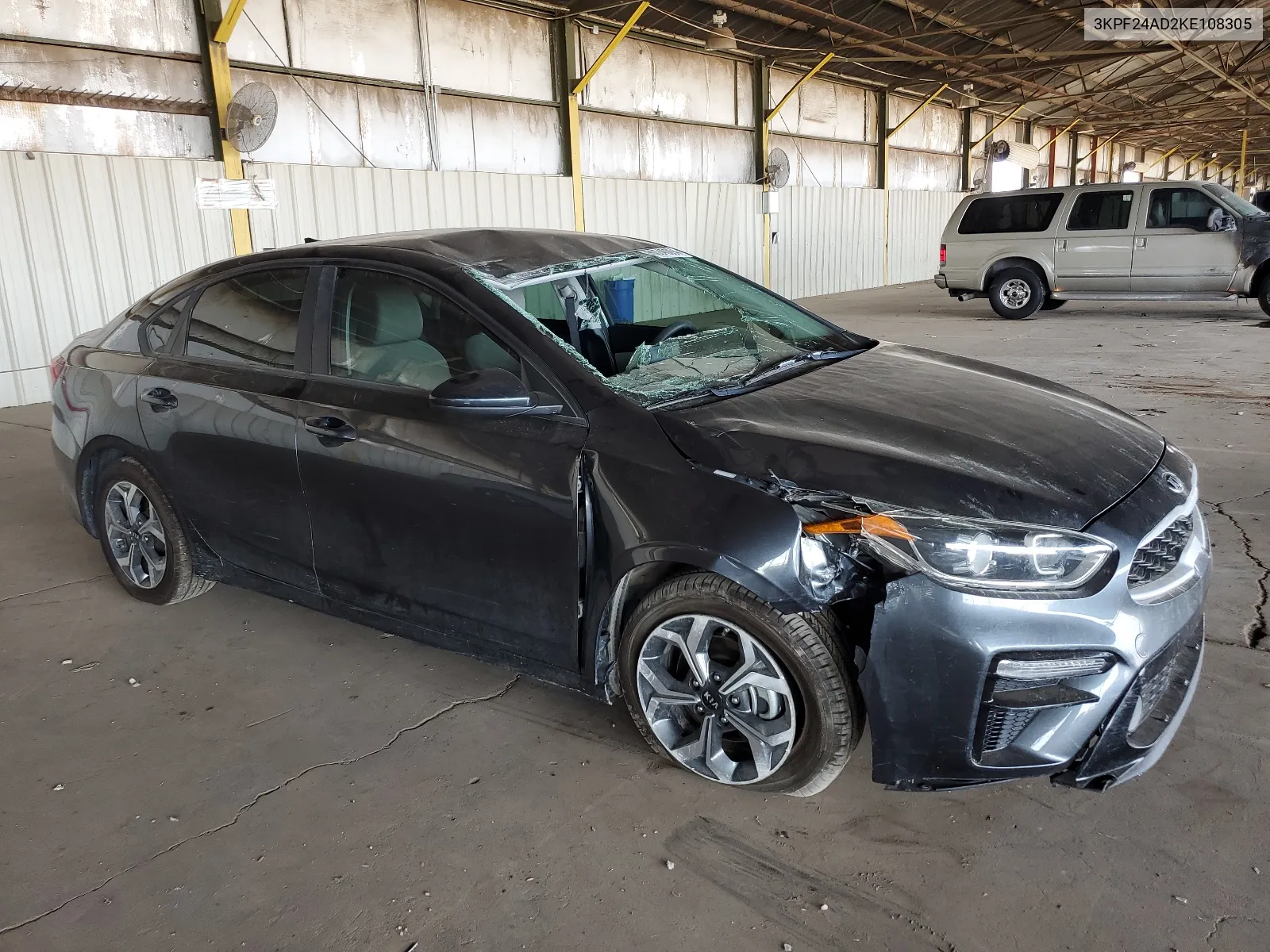 2019 Kia Forte Fe VIN: 3KPF24AD2KE108305 Lot: 66648094