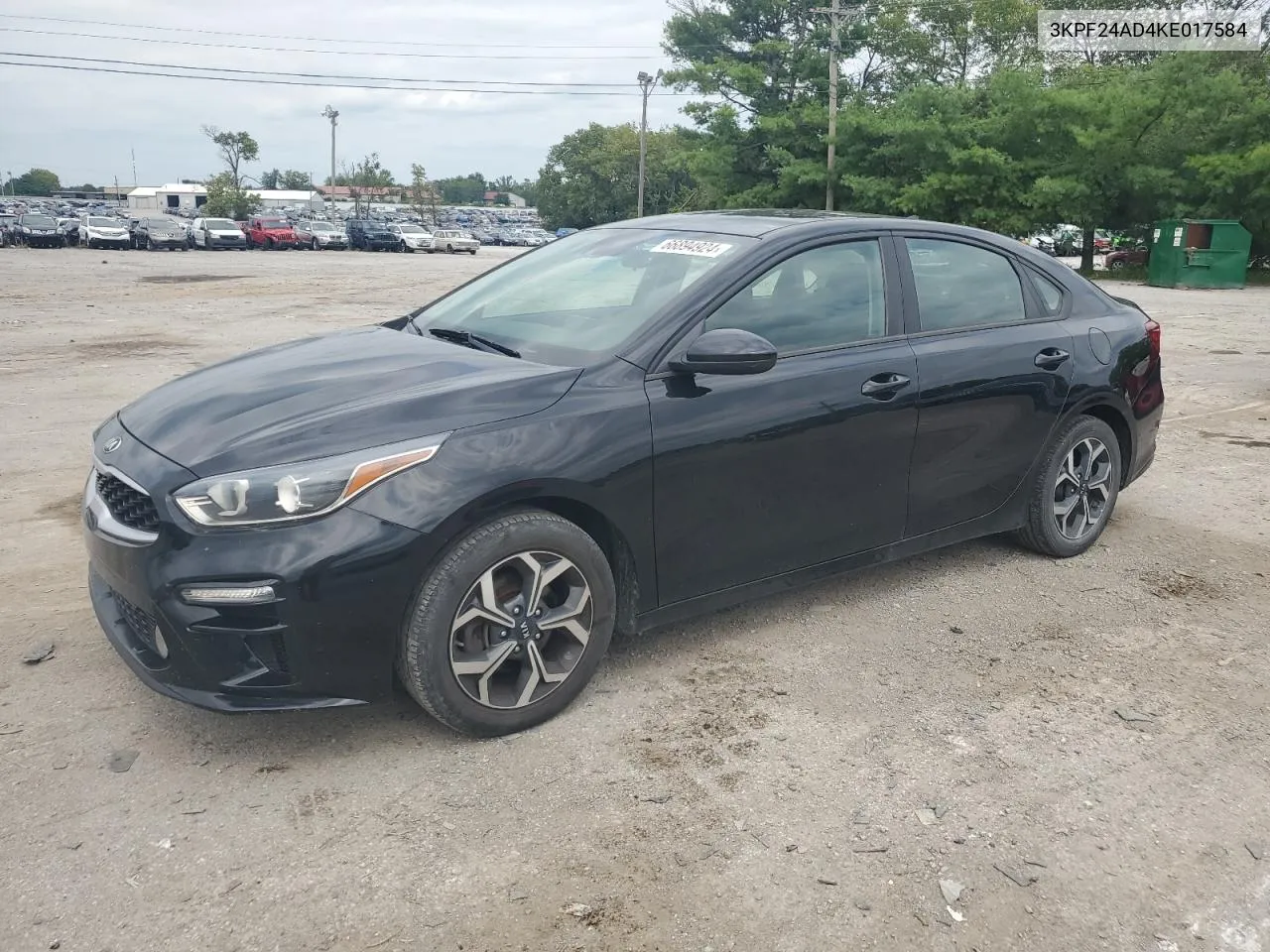 2019 Kia Forte Fe VIN: 3KPF24AD4KE017584 Lot: 66894924