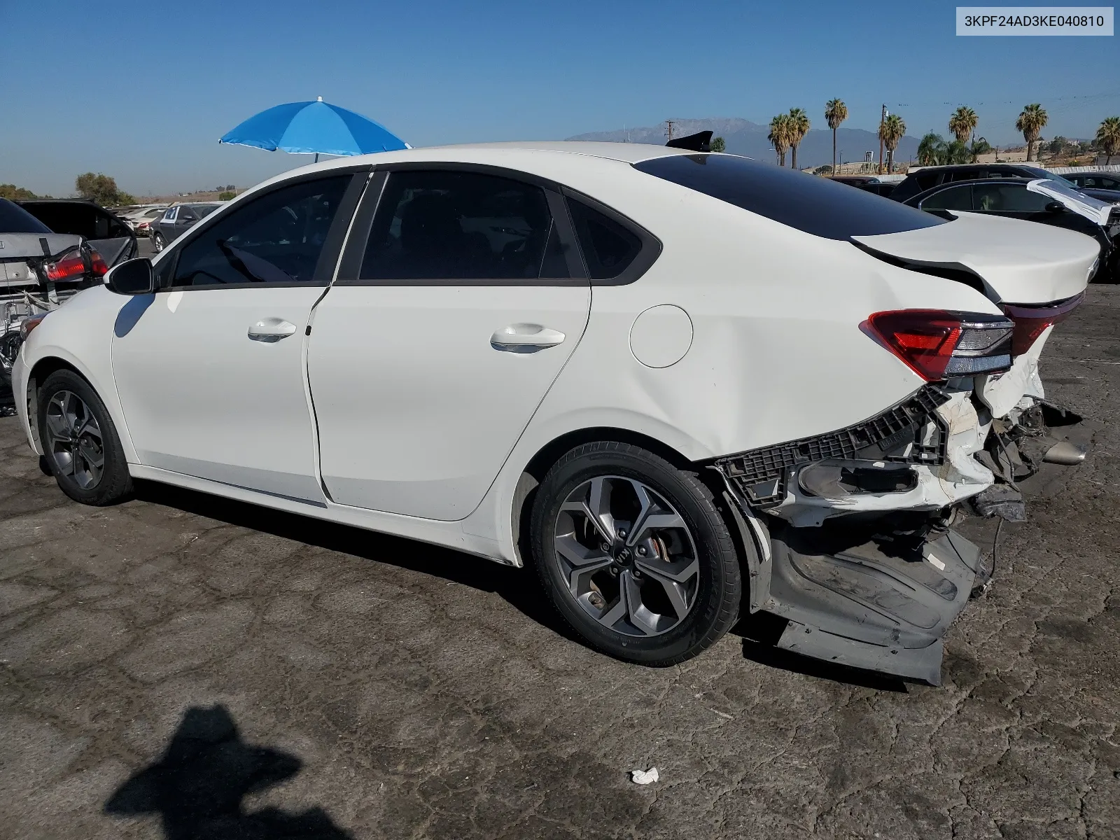 2019 Kia Forte Fe VIN: 3KPF24AD3KE040810 Lot: 67067534