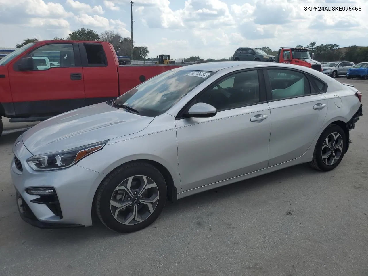 2019 Kia Forte Fe VIN: 3KPF24AD8KE096466 Lot: 67106724