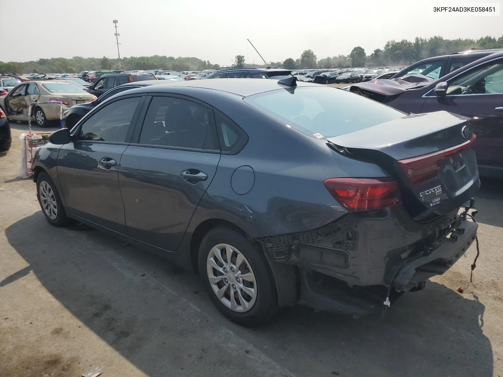 2019 Kia Forte Fe VIN: 3KPF24AD3KE058451 Lot: 67501684