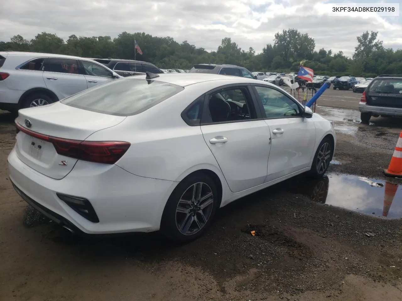 2019 Kia Forte Gt Line VIN: 3KPF34AD8KE029198 Lot: 67534374