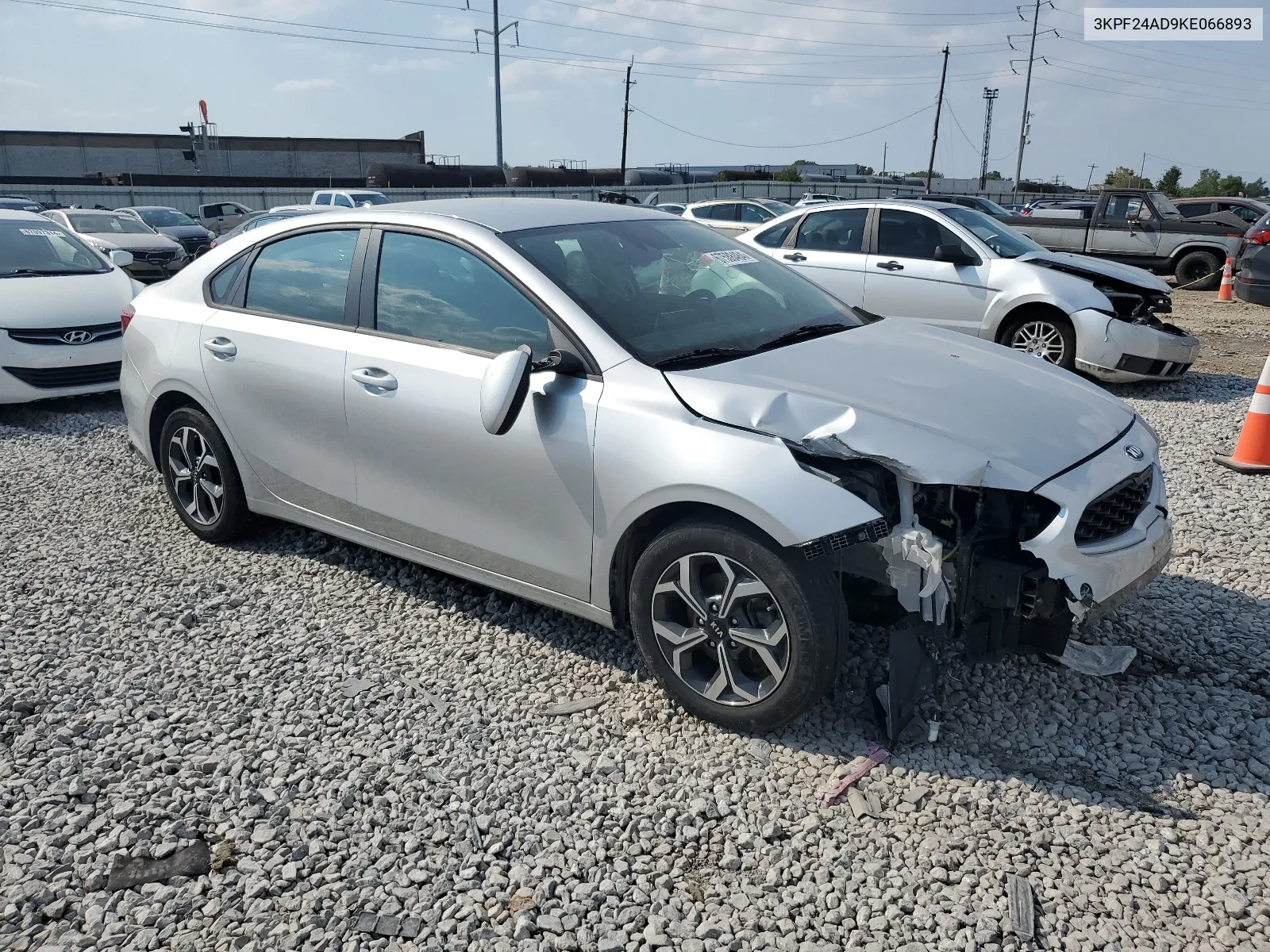 2019 Kia Forte Fe VIN: 3KPF24AD9KE066893 Lot: 67588484