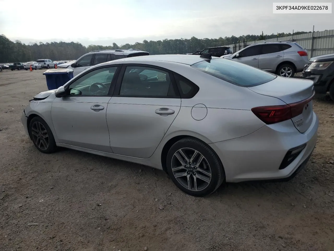 2019 Kia Forte Gt Line VIN: 3KPF34AD9KE022678 Lot: 67588804