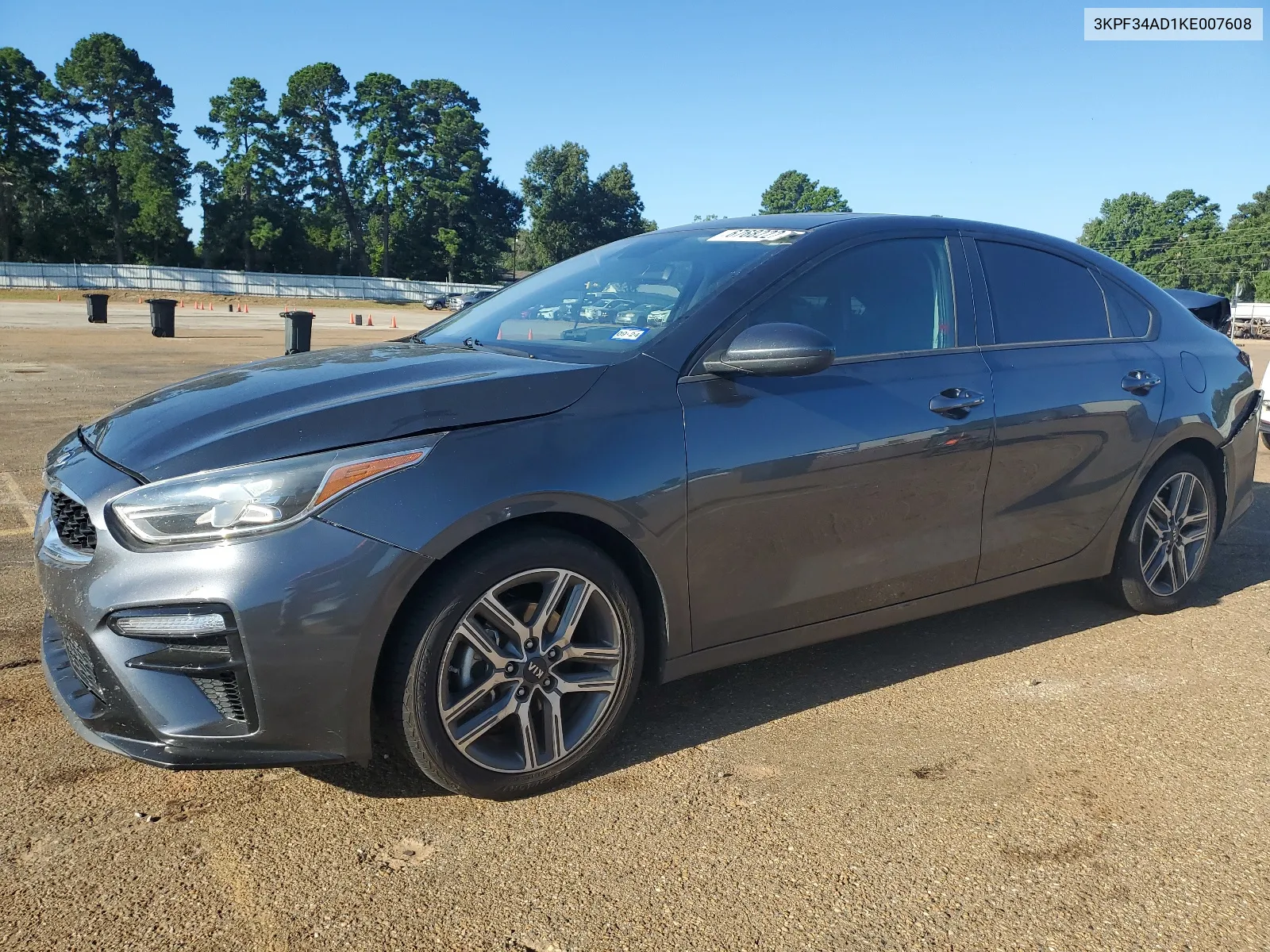 2019 Kia Forte Gt Line VIN: 3KPF34AD1KE007608 Lot: 67682224