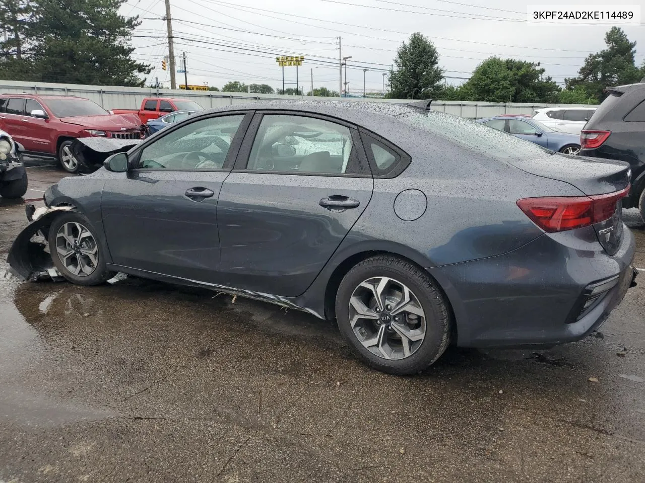 2019 Kia Forte Fe VIN: 3KPF24AD2KE114489 Lot: 67708014