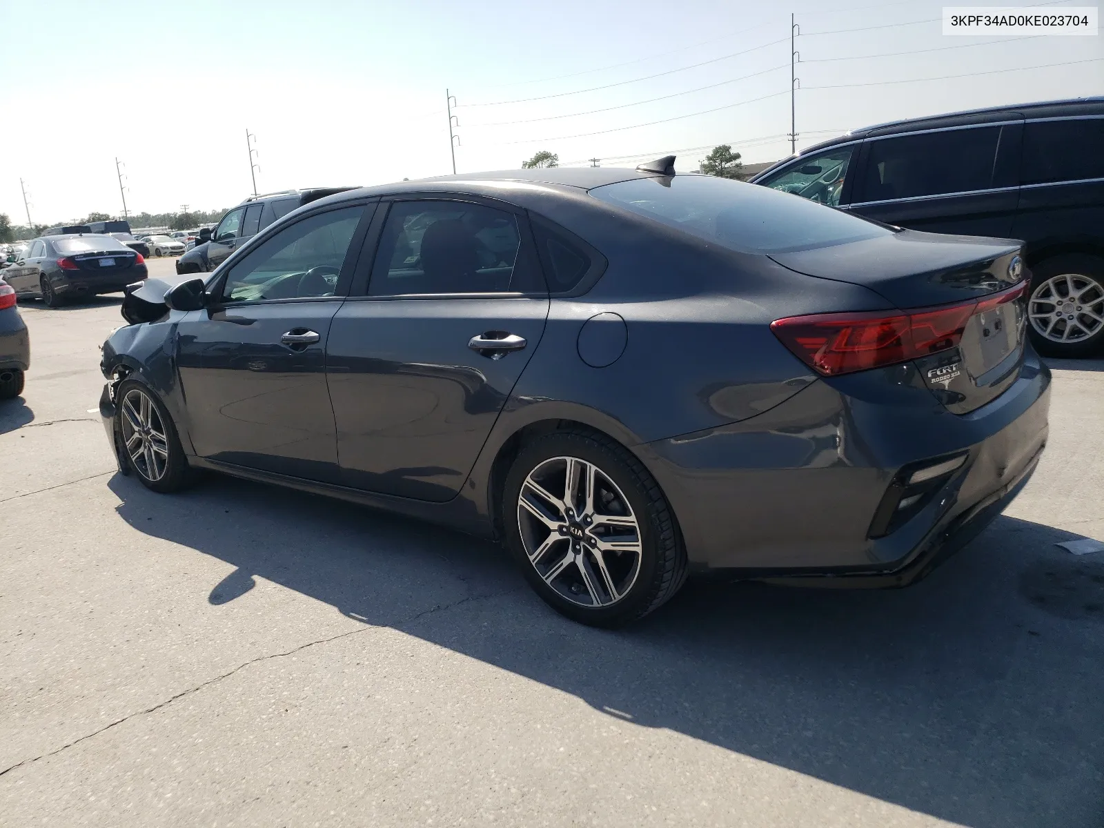 2019 Kia Forte Gt Line VIN: 3KPF34AD0KE023704 Lot: 67835694