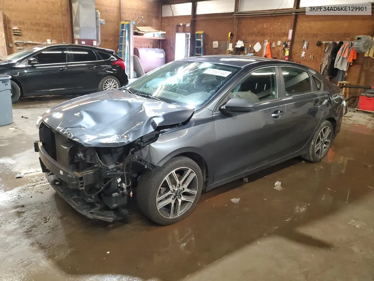 3KPF34AD6KE129901 2019 Kia Forte Gt Line