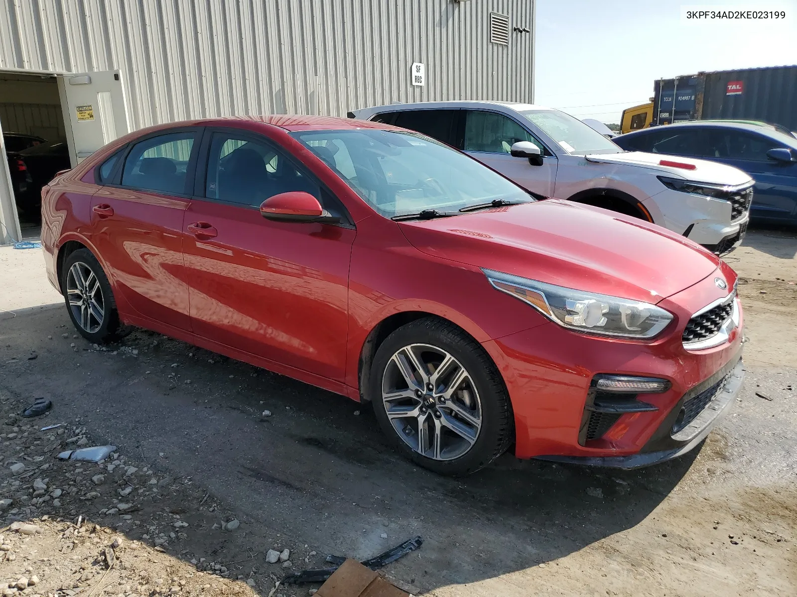 3KPF34AD2KE023199 2019 Kia Forte Gt Line