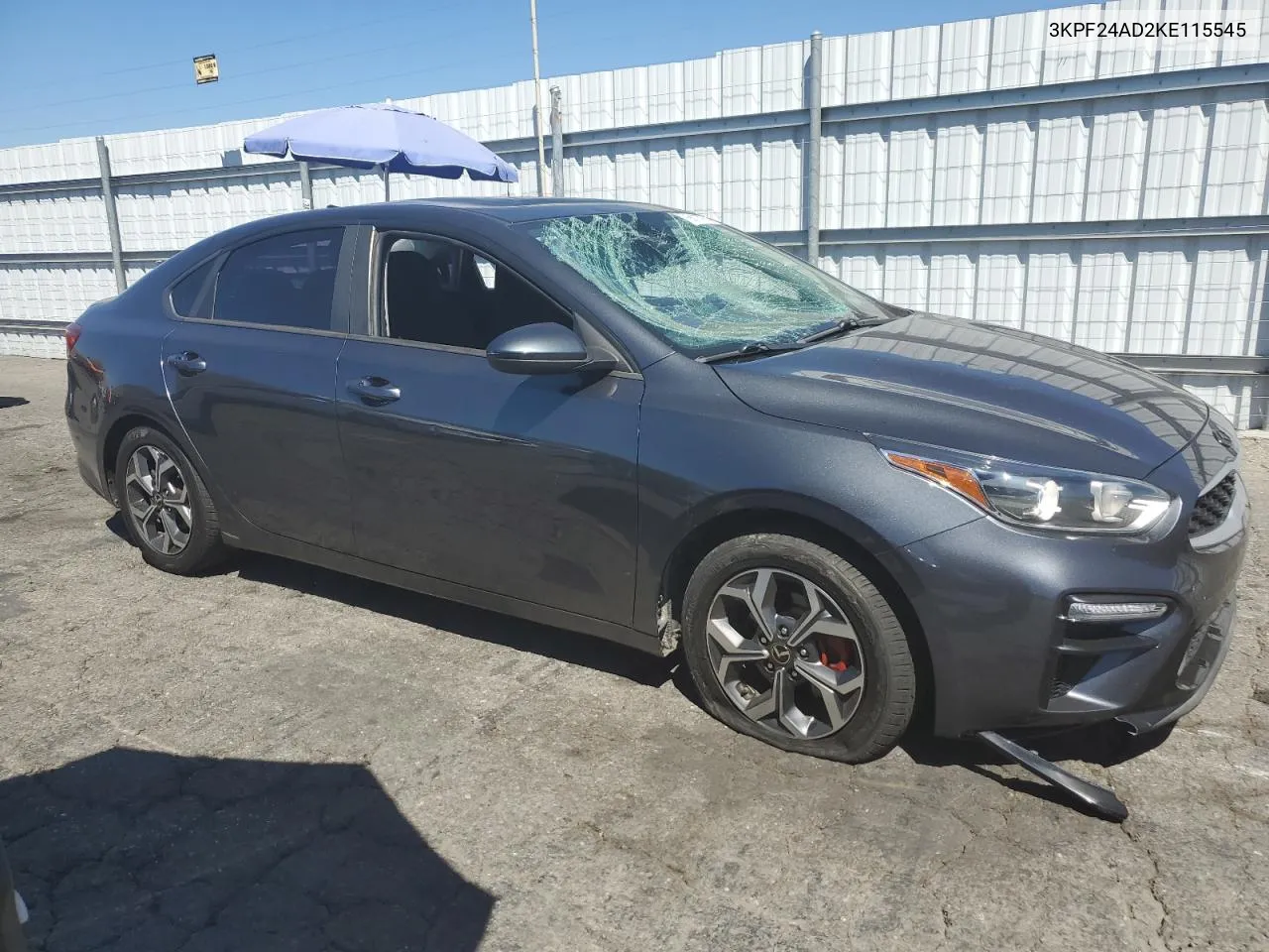 3KPF24AD2KE115545 2019 Kia Forte Fe