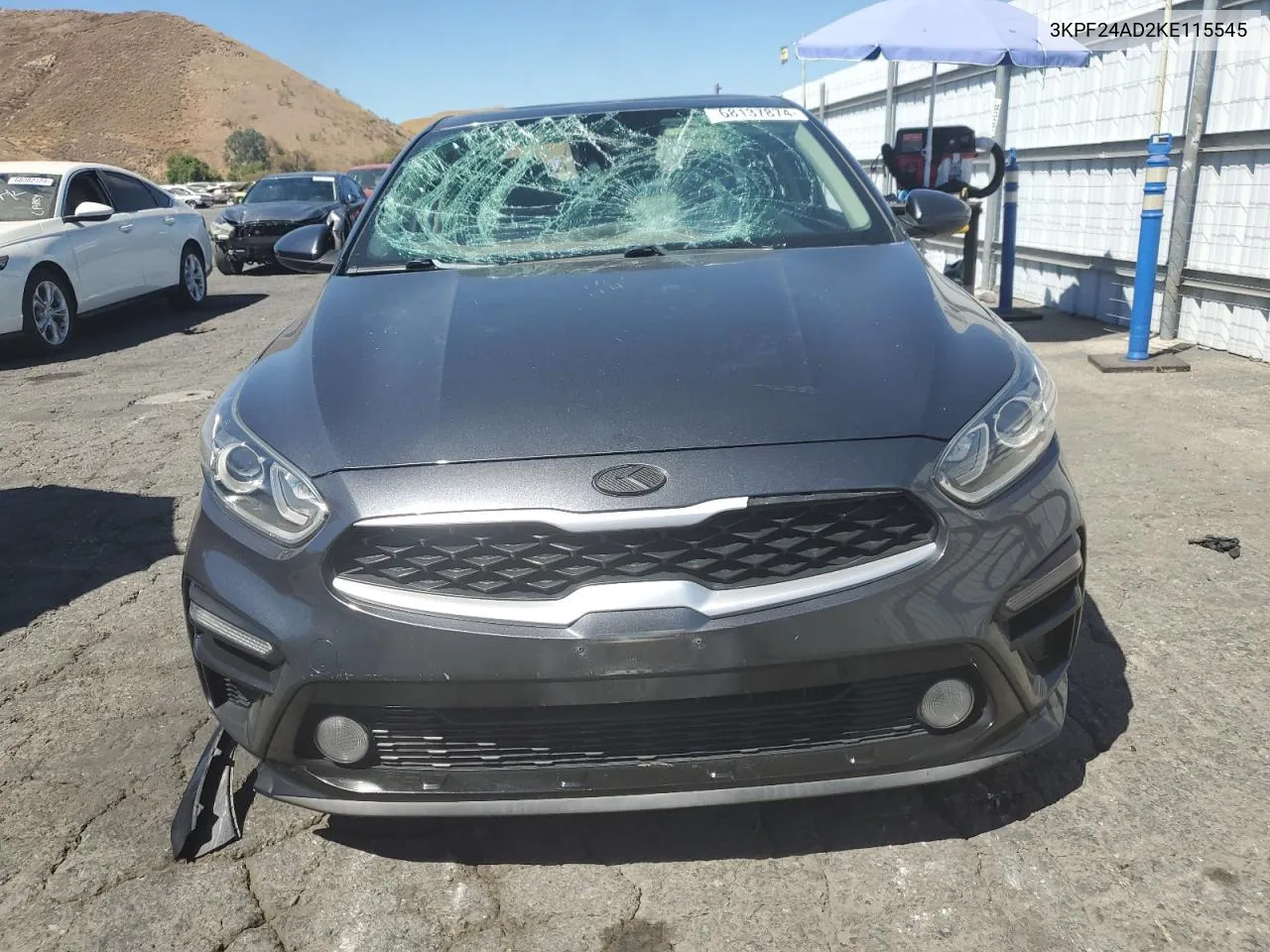 2019 Kia Forte Fe VIN: 3KPF24AD2KE115545 Lot: 68137874