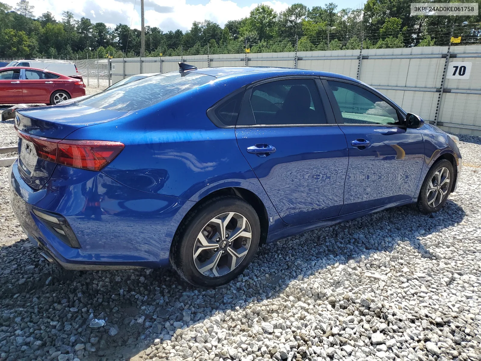 2019 Kia Forte Fe VIN: 3KPF24AD0KE061758 Lot: 68164044