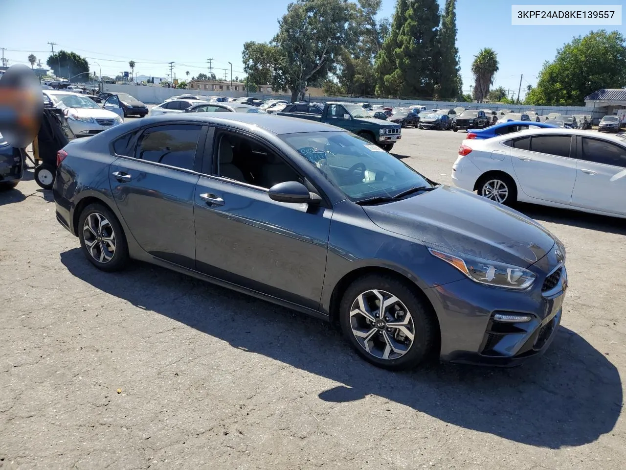 2019 Kia Forte Fe VIN: 3KPF24AD8KE139557 Lot: 68380684