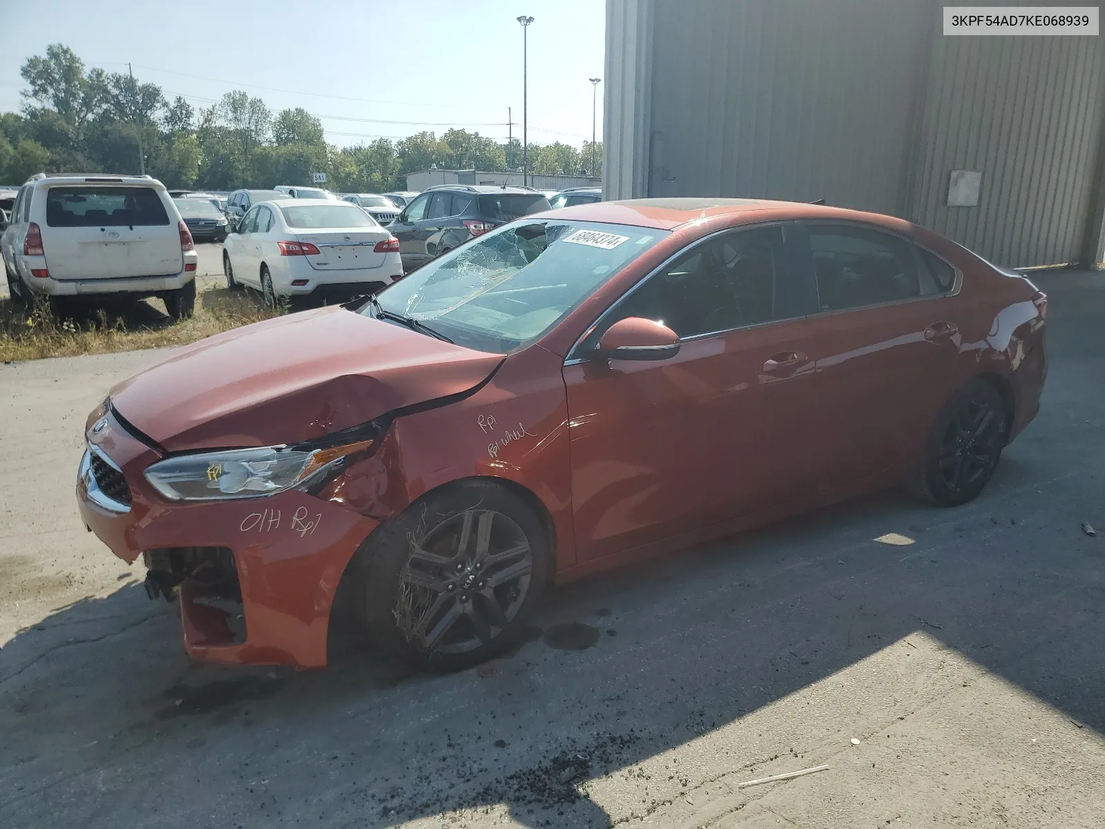 3KPF54AD7KE068939 2019 Kia Forte Ex