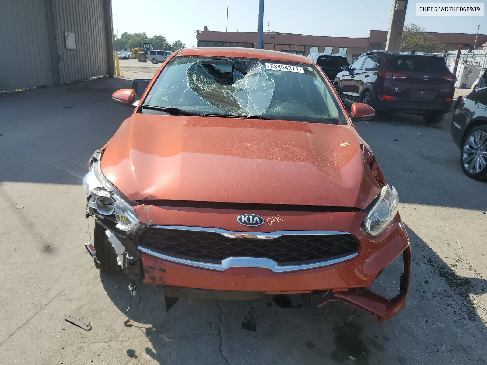 2019 Kia Forte Ex VIN: 3KPF54AD7KE068939 Lot: 68464374