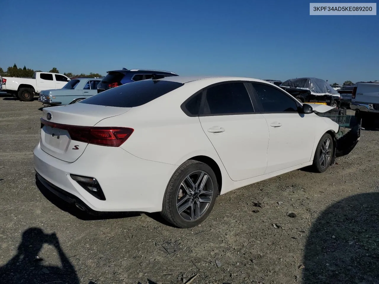 3KPF34AD5KE089200 2019 Kia Forte Gt Line